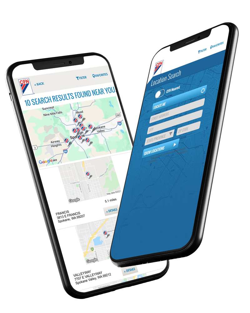 Fleetwide app mobile mockup